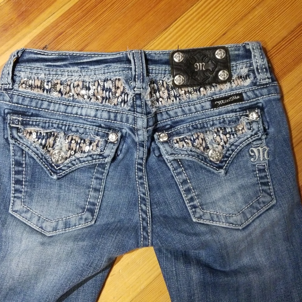 Girls miss me Jean's boot cut